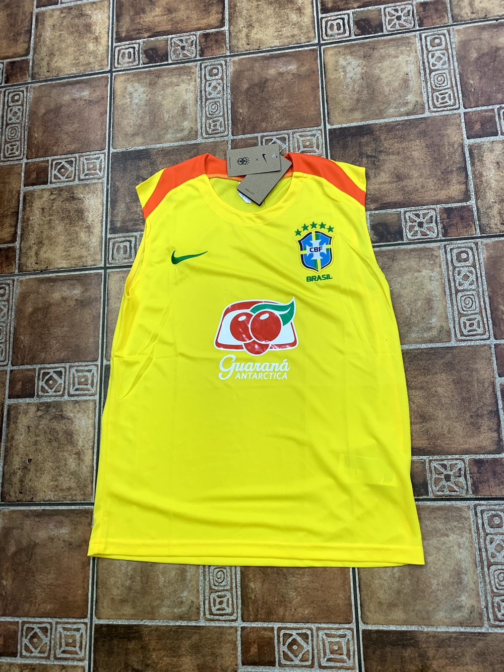 Nike Brazil 2026 Training Vest Jersey Size M